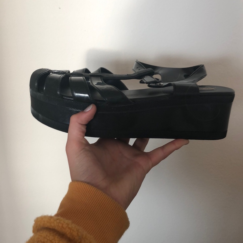 Jelly platform heels